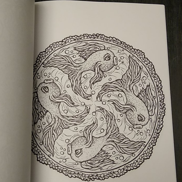 Mandala adult coloring book - Picture 6 of 16